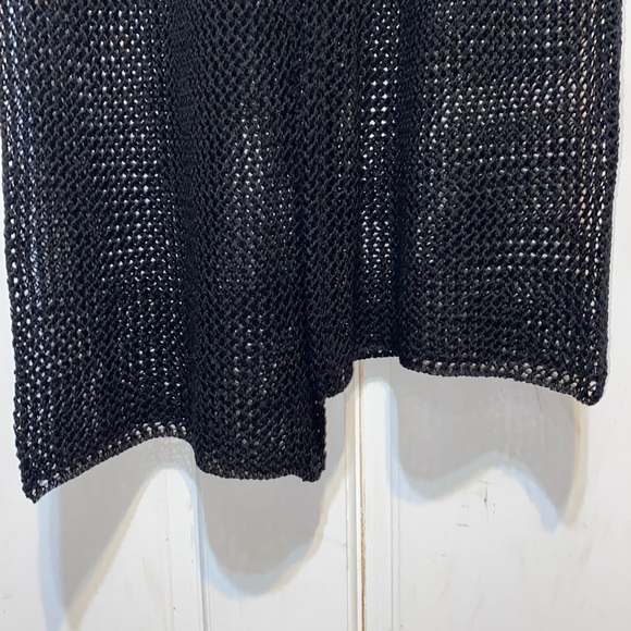 Black knit see thru leggings from TJMAXX labelled xs but fits more like a S/M - Picture 4 of 6